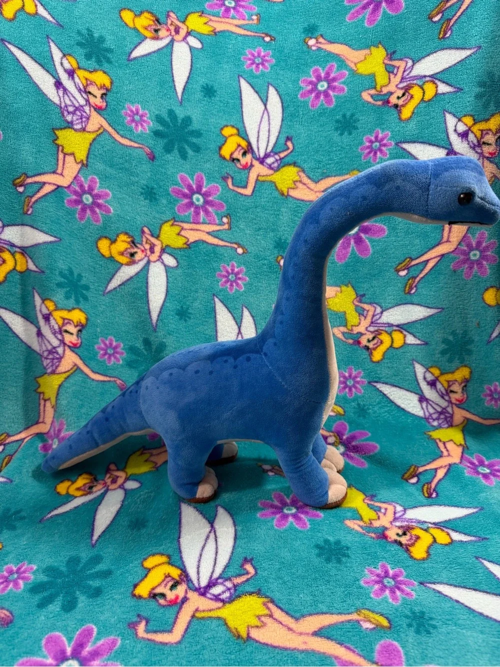 Blue Brachiosaurus Dinosaur Plush Long Neck Stuffed Animal Toy 🦕